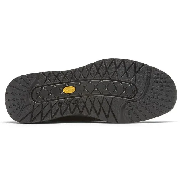Rockport Men's Edge Hill 2 Double Gore Slip-on Black Leather