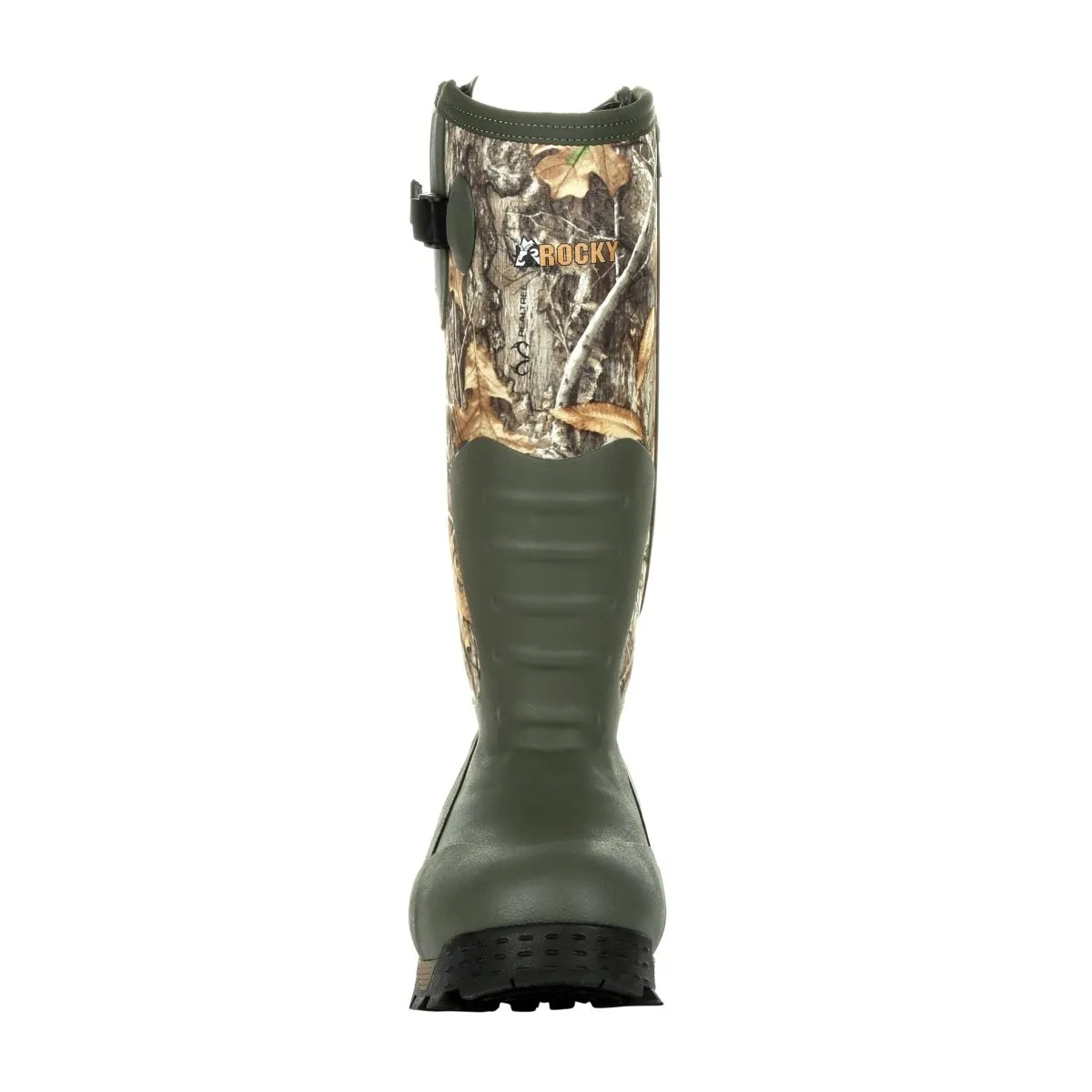 Rocky Sport Pro Women's 1200G Insulated Rubber Outdoor Boots Rks0479 In Realtree Edge