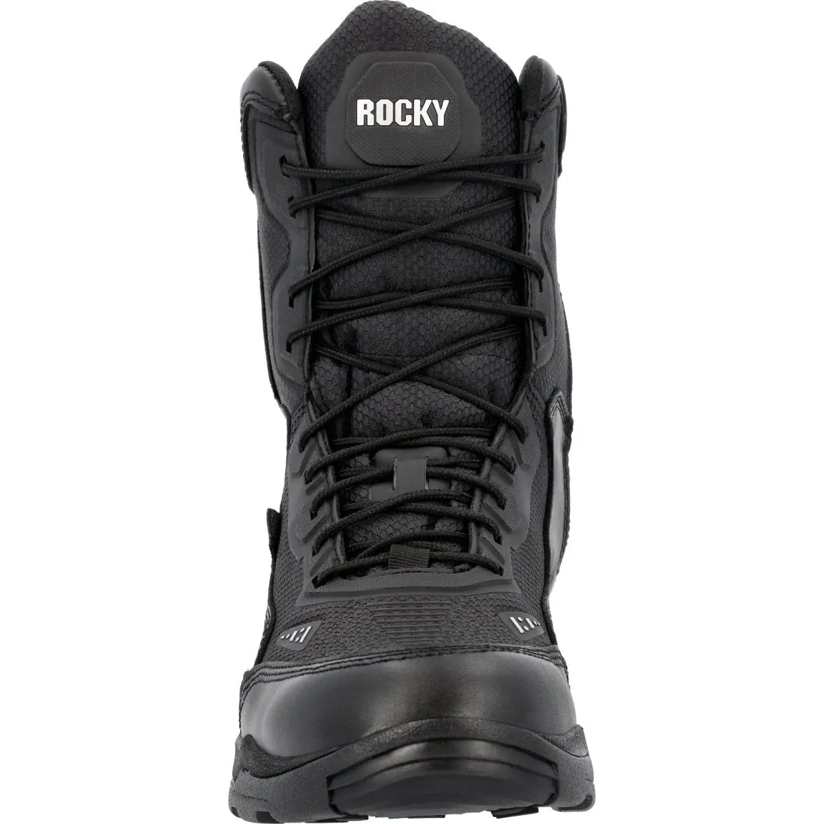 Rocky Tac One Men's 6” Composite Toe Internal Met Guard Work Boots Rkd0111 In Black