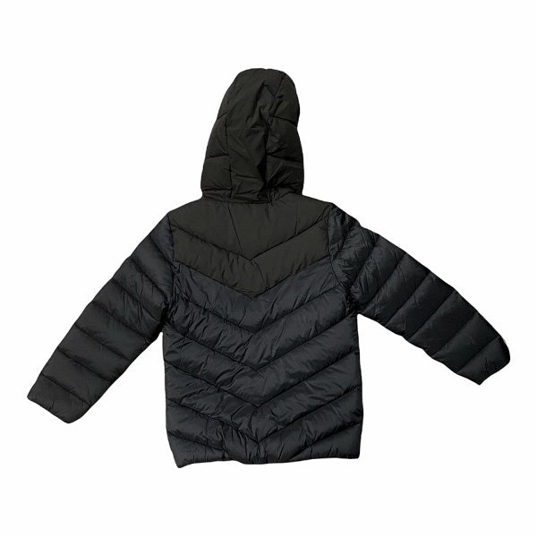 Last Champion giubbotto con cappuccio da ragazza 404247 KK001 NBK nero