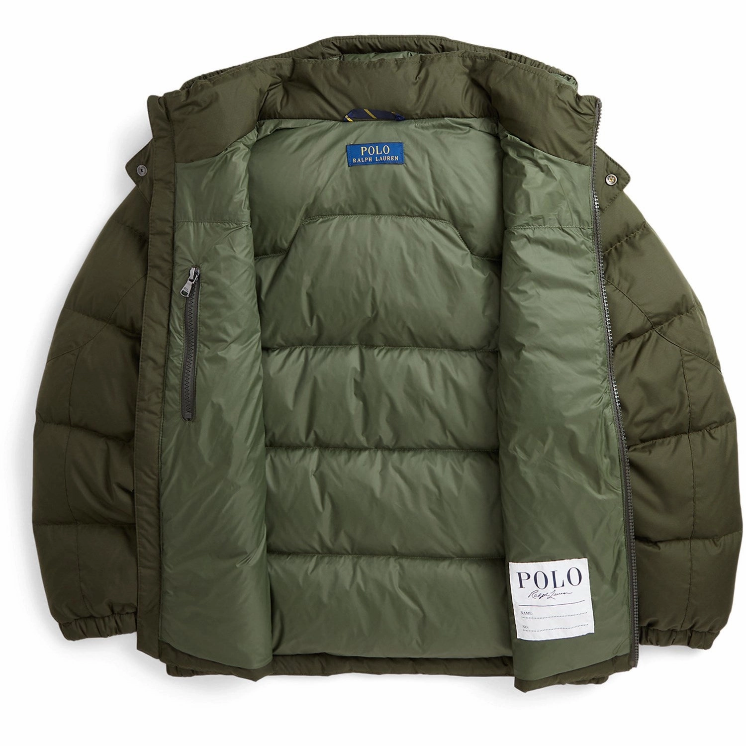 Easy Fit Piece Polo Ralph Lauren Company Olive/Orange Print El Cap Bomber Jacket