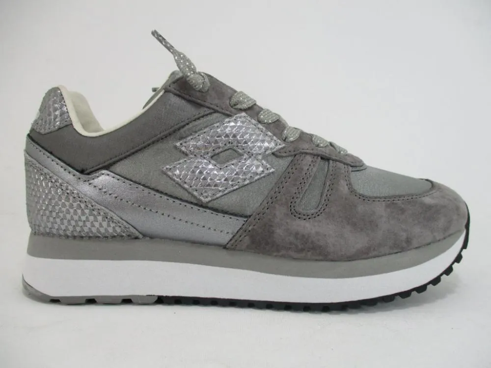 Bounce Energy System Lotto Leggenda scarpa sneakers da donna Tokyo Wedge T7427 grigio