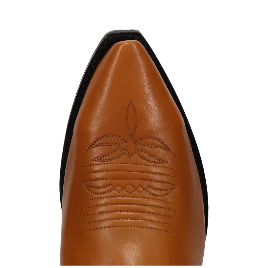Ronan Leather Boot - Tan/Multi - DP80514