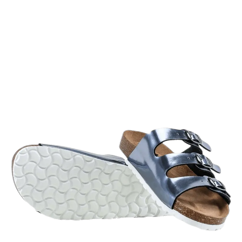 Rosario Slipper Silver