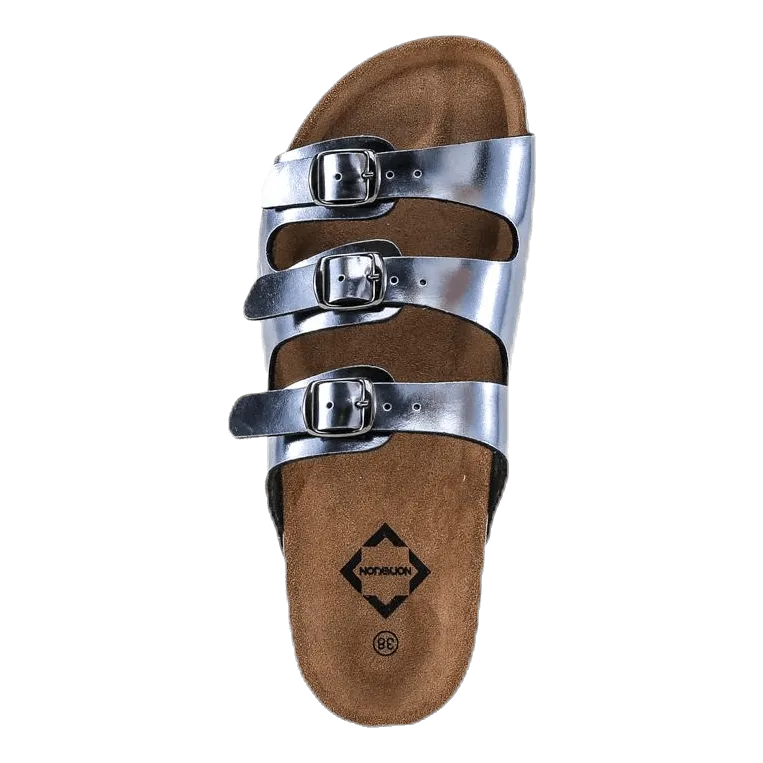 Rosario Slipper Silver