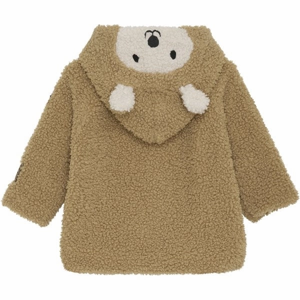 Elastic hem Minymo Cartouche Jacket Boucle w. Lining