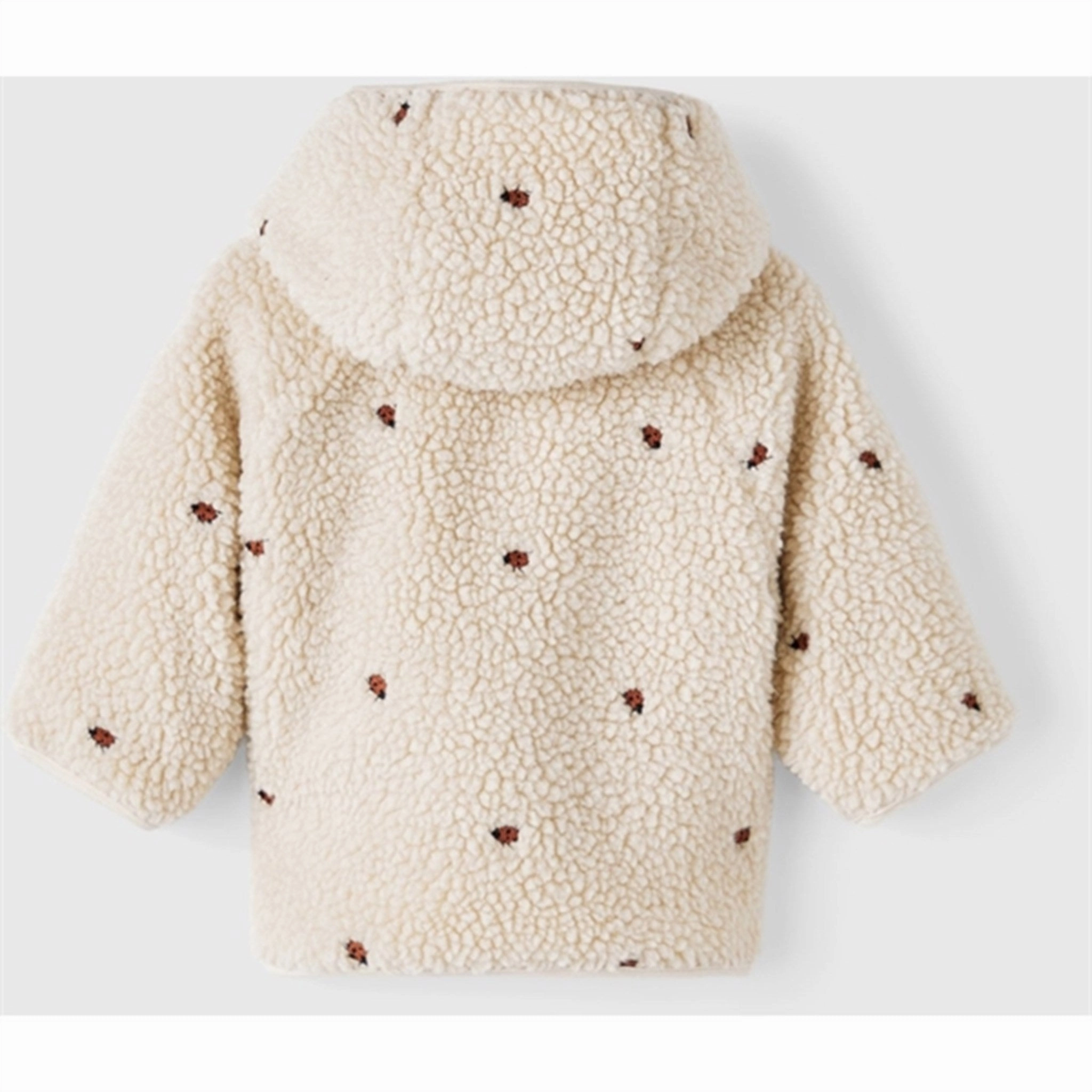 Autumn Vibe Lil'Atelier Fog Nalo Loose Sherpa Jacket