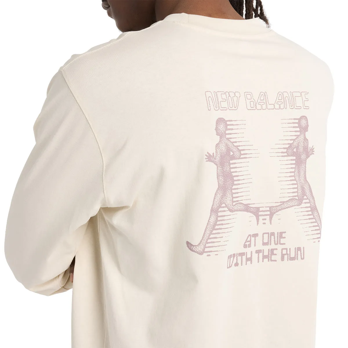 Motion Comfort Quick   Dry Run Energy Long Sleeve Tee 'Linen'
