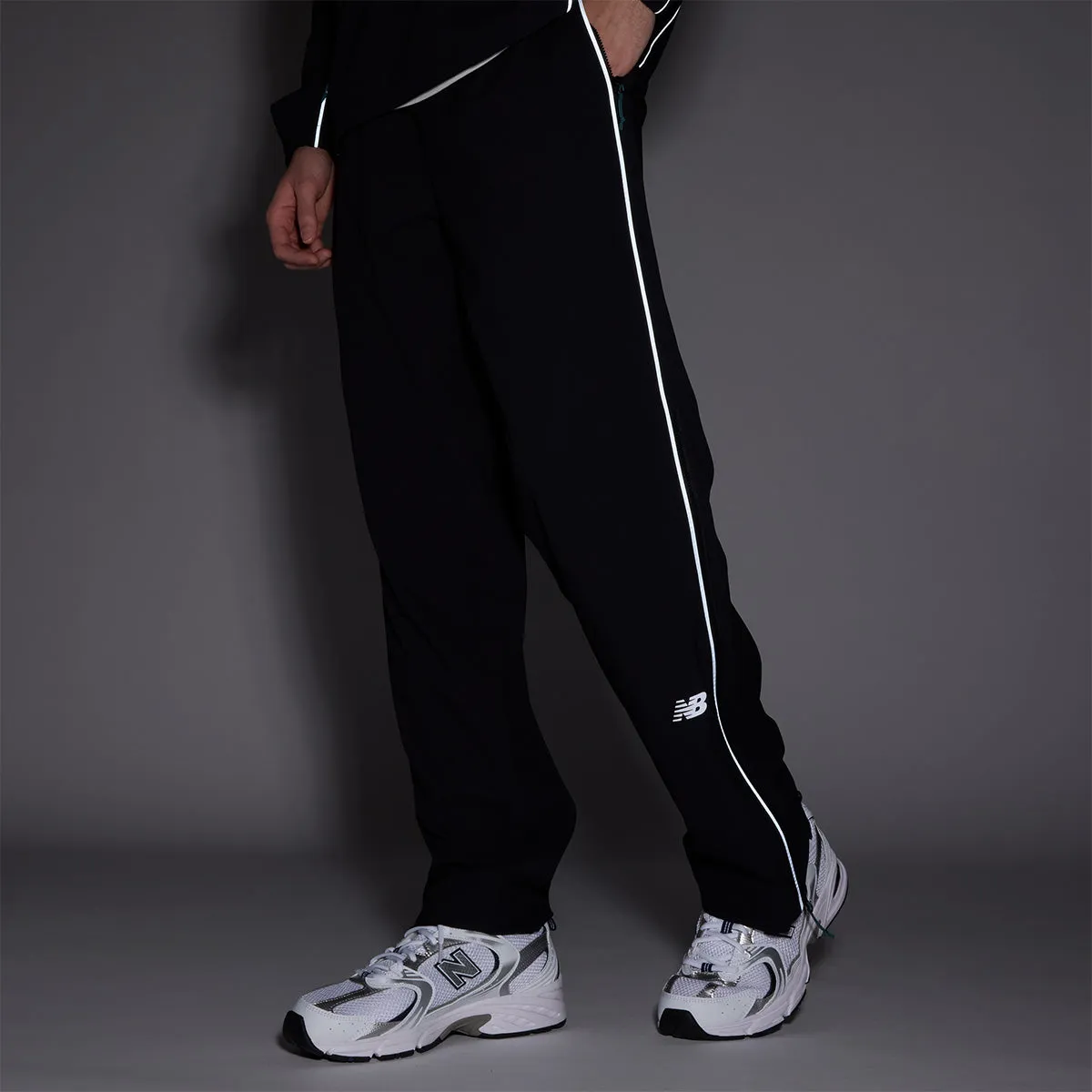 Run Energy Pant 'Black' Water Resistant Weave foam padding