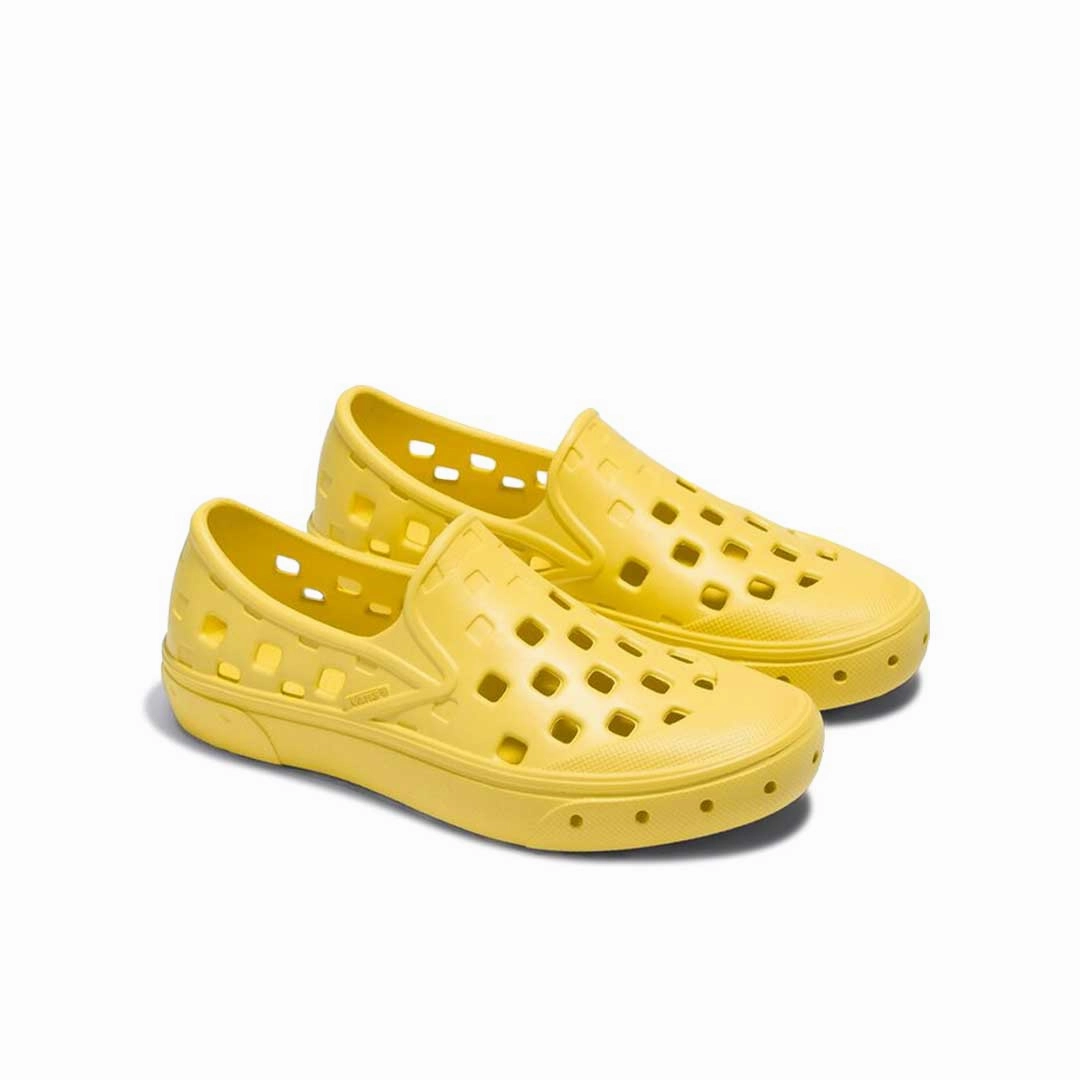 Vans - Kids' (Preschool) Slip-On Shoes (4UVIBLX) City Ready
