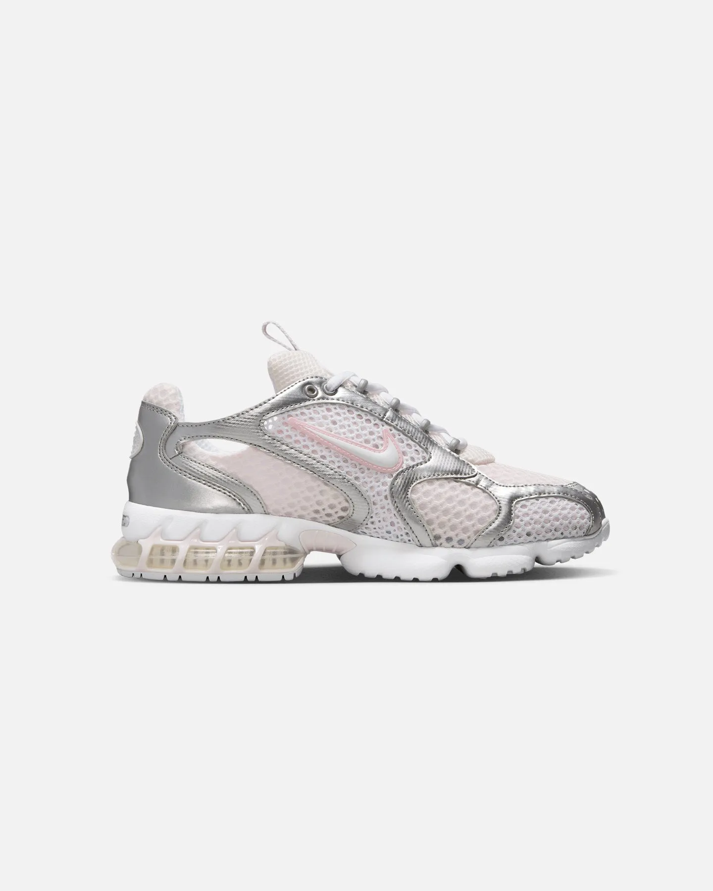 Nike Women's Air Zoom Spiridon Cage 2 Pale Pink Non Irritating Stitching