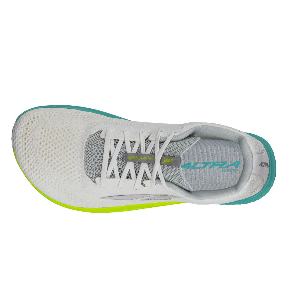 Altra Men's Escalante Racer 2 Running Shoes in White/Lime AW25 Advanced Pronation Control