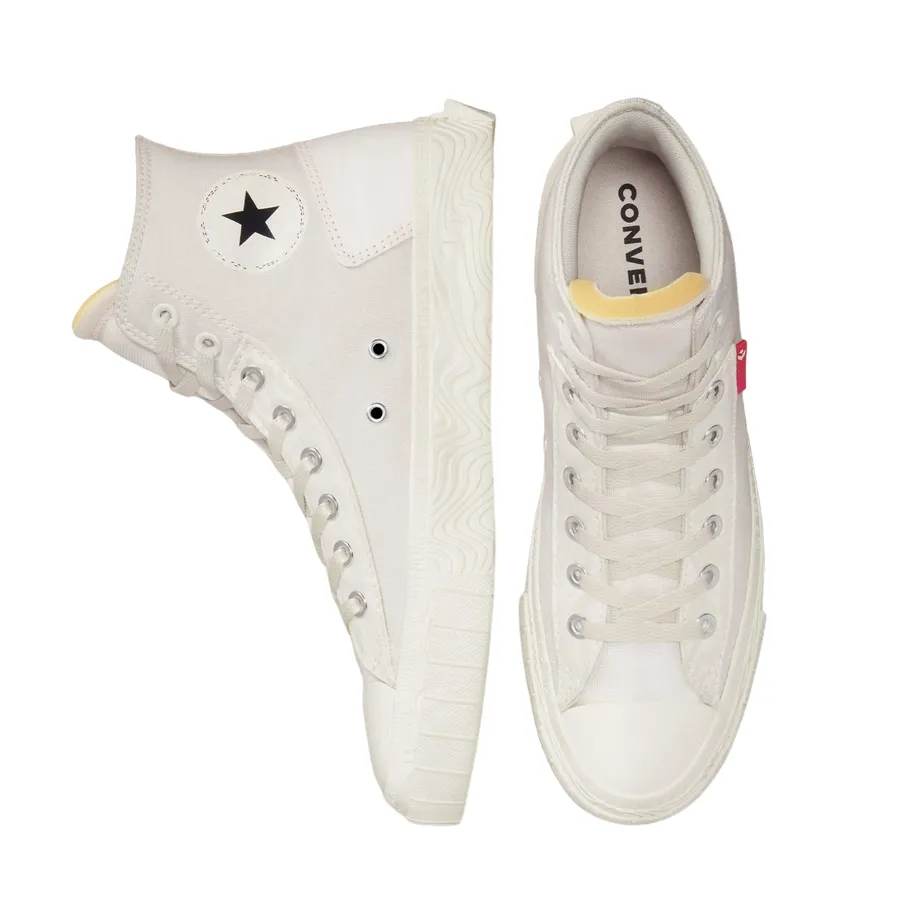 anti - odor running gear Roll Bar Converse Chuck Taylor Alt Star Tear Away sneakers alta A00794C Light Bone/Bianco vintage
