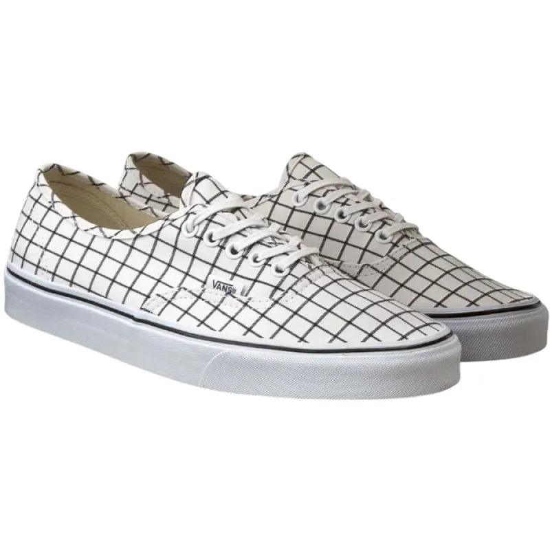 soft - touch shoes Road Trip Vans Authentic Donna Tela VN0003B9IQU | Sneakers bianca a fantasia geometrica