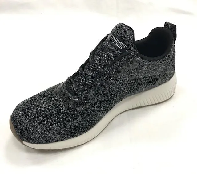 political - event running wear logo - sequined shoes Skechers scarpa sneakers da donna Bobs Squad Glitz Maker 117006 BLK nero