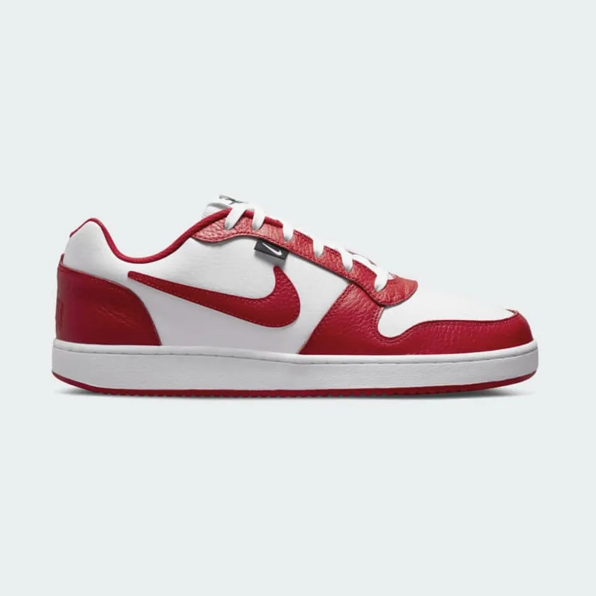Nike Ebernon Low Premium Men's White Trainers AQ1774 101 Lace Lock Technology