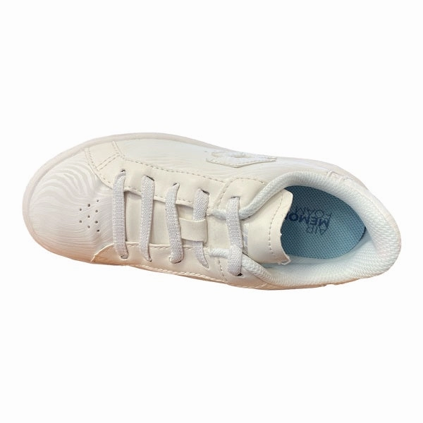 Lotto scarpa da ginnastica con laccio elastico Venus AMF II zebra CL 217510 010 white running in dry tracks shoes fitness competition
