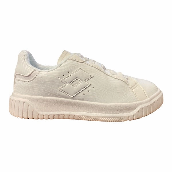Lotto scarpa da ginnastica con laccio elastico Venus AMF II zebra CL 217510 010 white sprinters' shoes