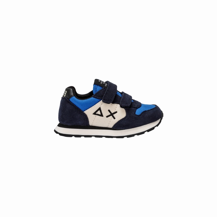 outdoor track running option Sun68 scarpa da bambino con lo strappo Tom Color Z43307B 07 blu