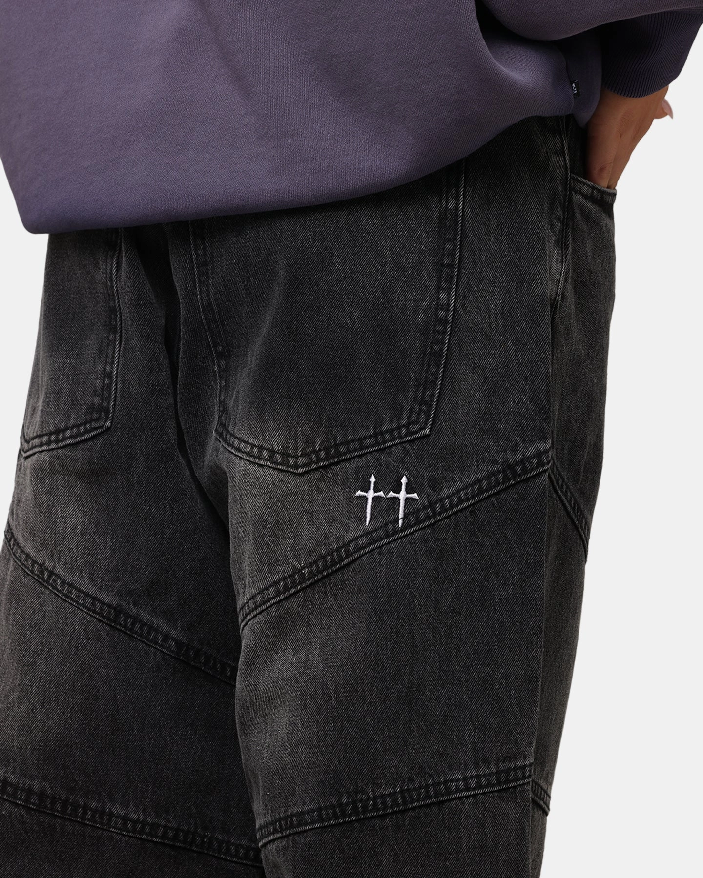 Urban Look Saint Morta Amplus Armoury Jeans Black Shadow
