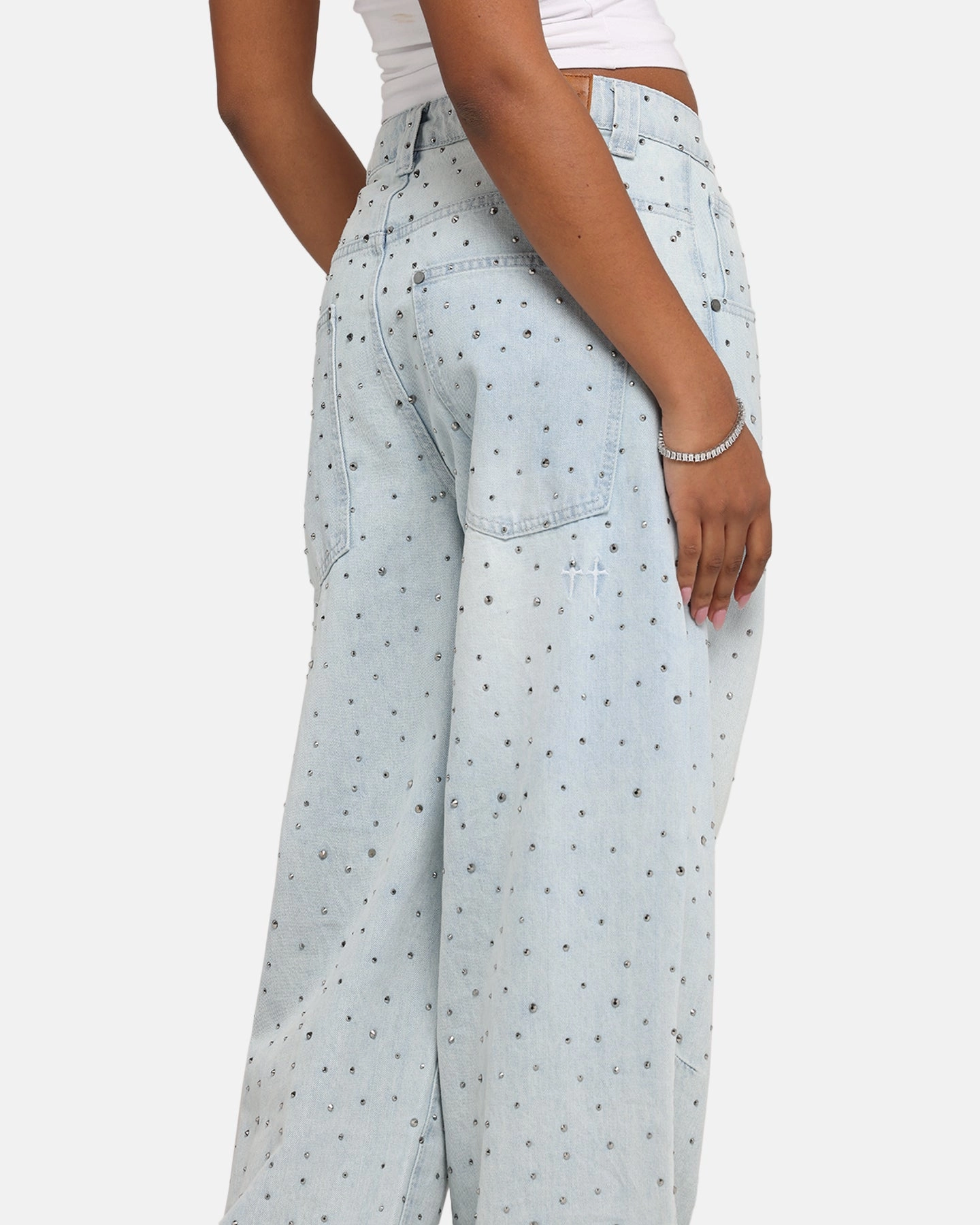 Saint Morta Amplus Glamourama Jeans Blue Dust Casual Must-Have