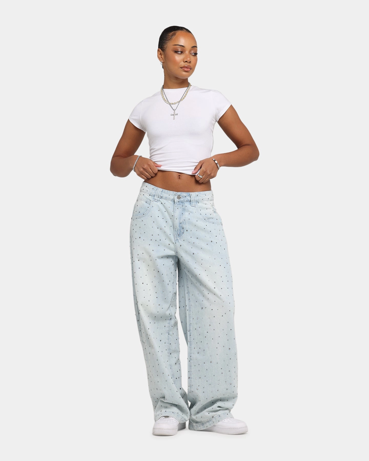 Daily Style Perfect Fit Saint Morta Amplus Glamourama Jeans Blue Dust
