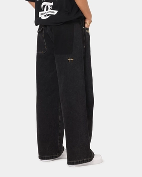 Saint Morta Amplus Rodeo Drive Recon Jeans Black Shadow Movement Ready HeatRegulating