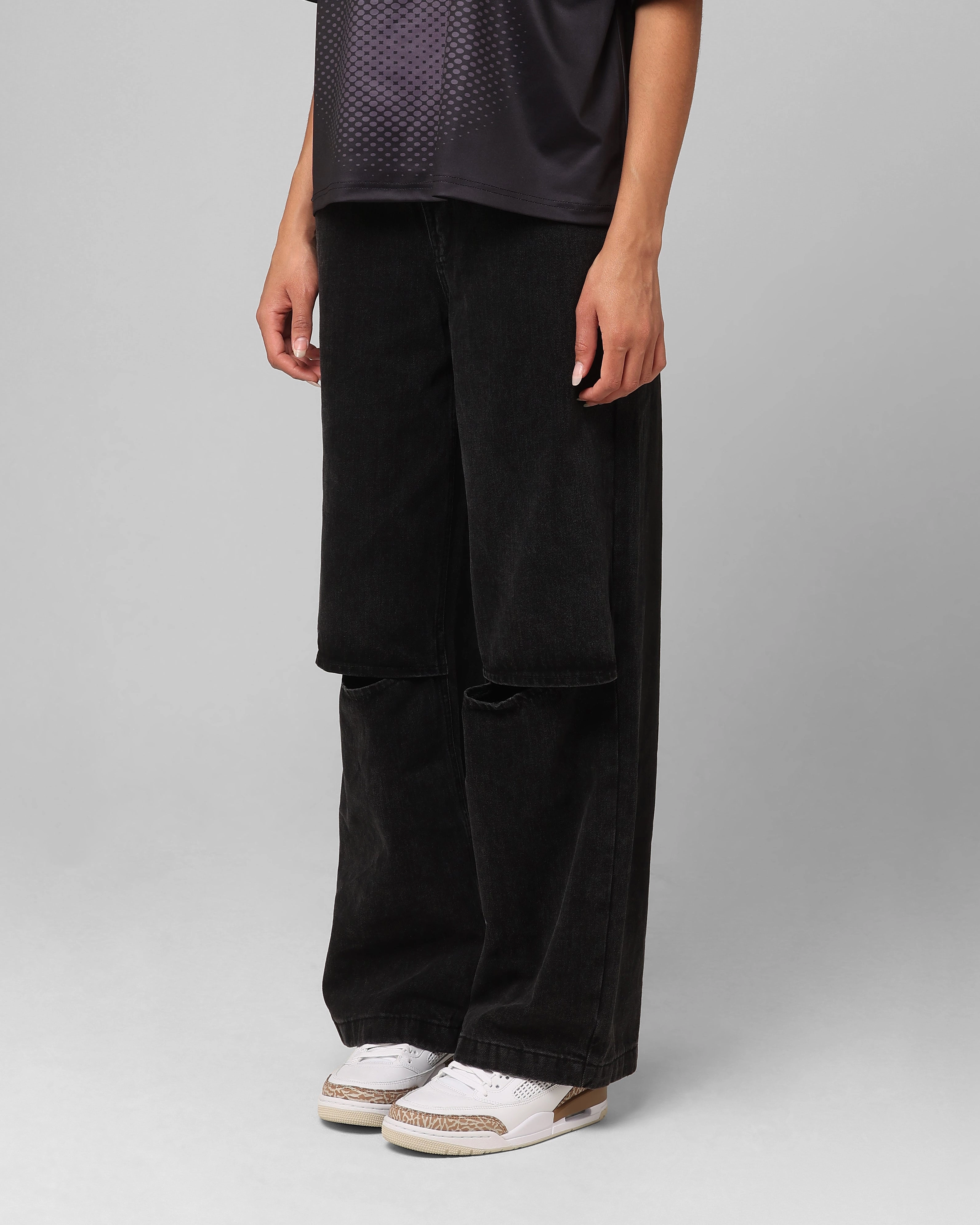 Full Comfort Anti Friction Lining Saint Morta Covert Amplus Jeans Black Shadow