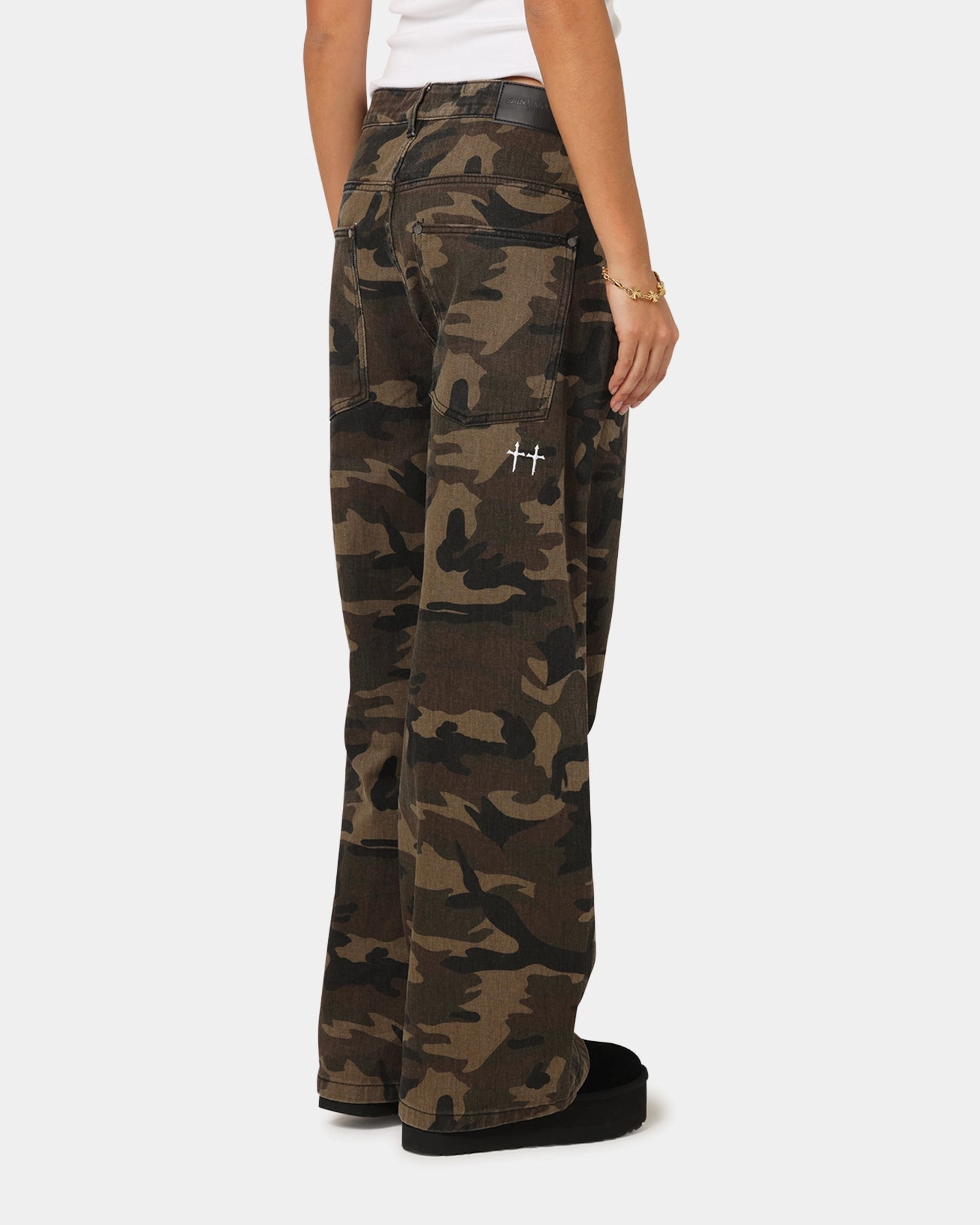 Saint Morta Kingdomcome Baggy Pant Camo Comfortable Stretch Functional Fashion