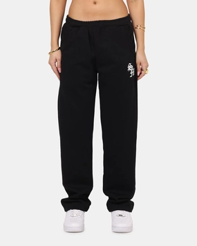 Adjustable Drawcord TemperatureRegulation Saint Morta Monogram Pants Black