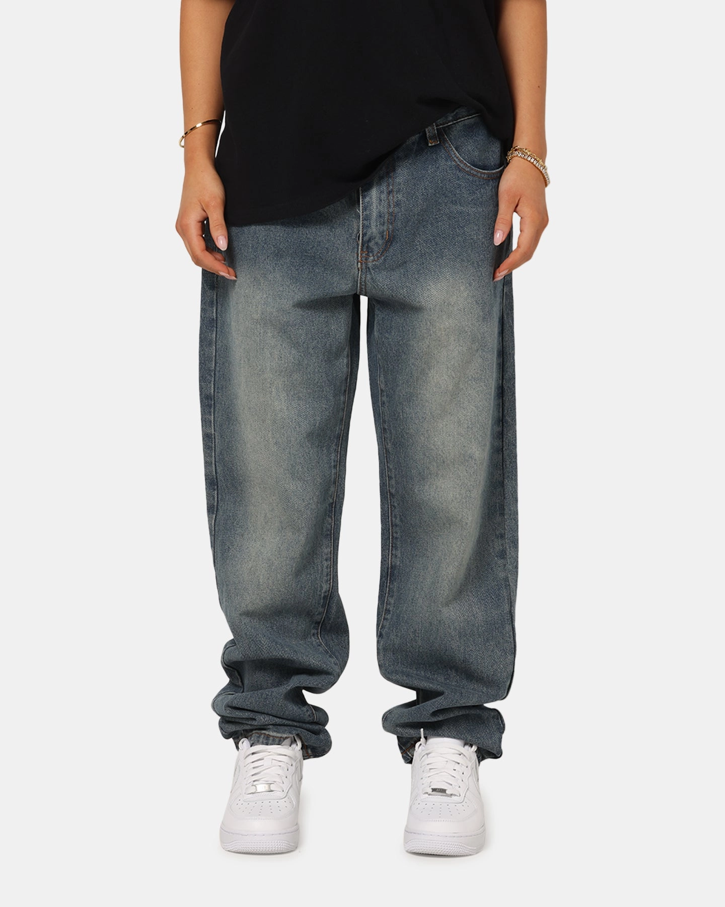 Saint Morta Psykhe Jeans Dirty Denim SnagFreeFabric