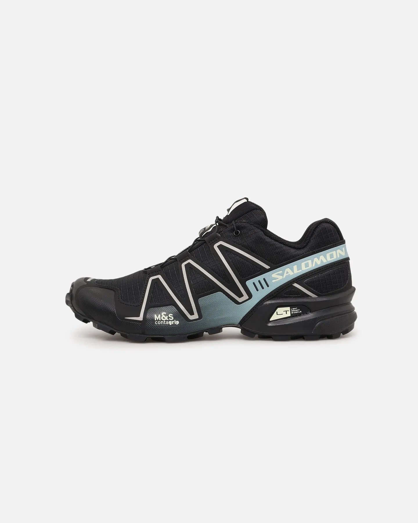 Salomon Speedcross 3 Black School Ready Adaptive Heel Lock
