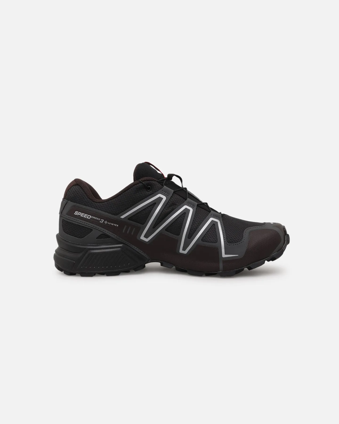 Durable Tread Pattern Breathable mesh upper Salomon Speedcross 3 GTX Black/Coffee