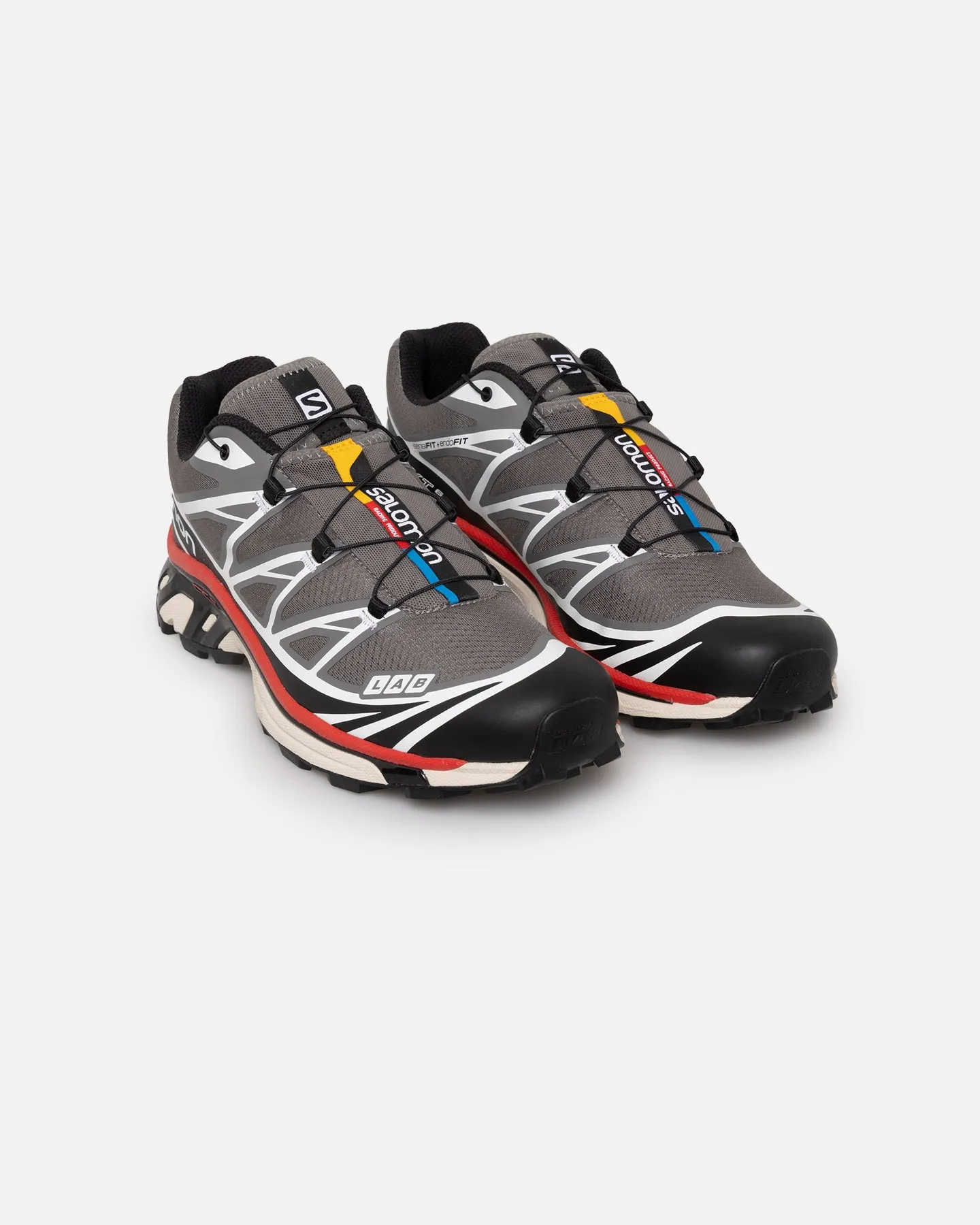Foot Motion Durable Build Salomon XT-6 Pewter