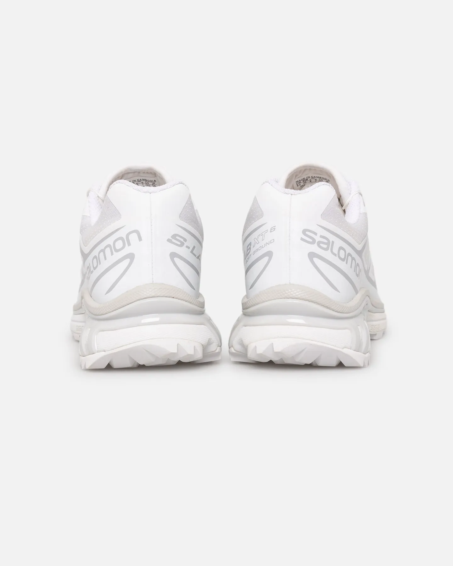 Salomon XT-6 White Supportive Feel Full-Support