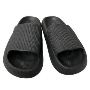 Sandals Sport By Clothes Mentor In Black, Size:6