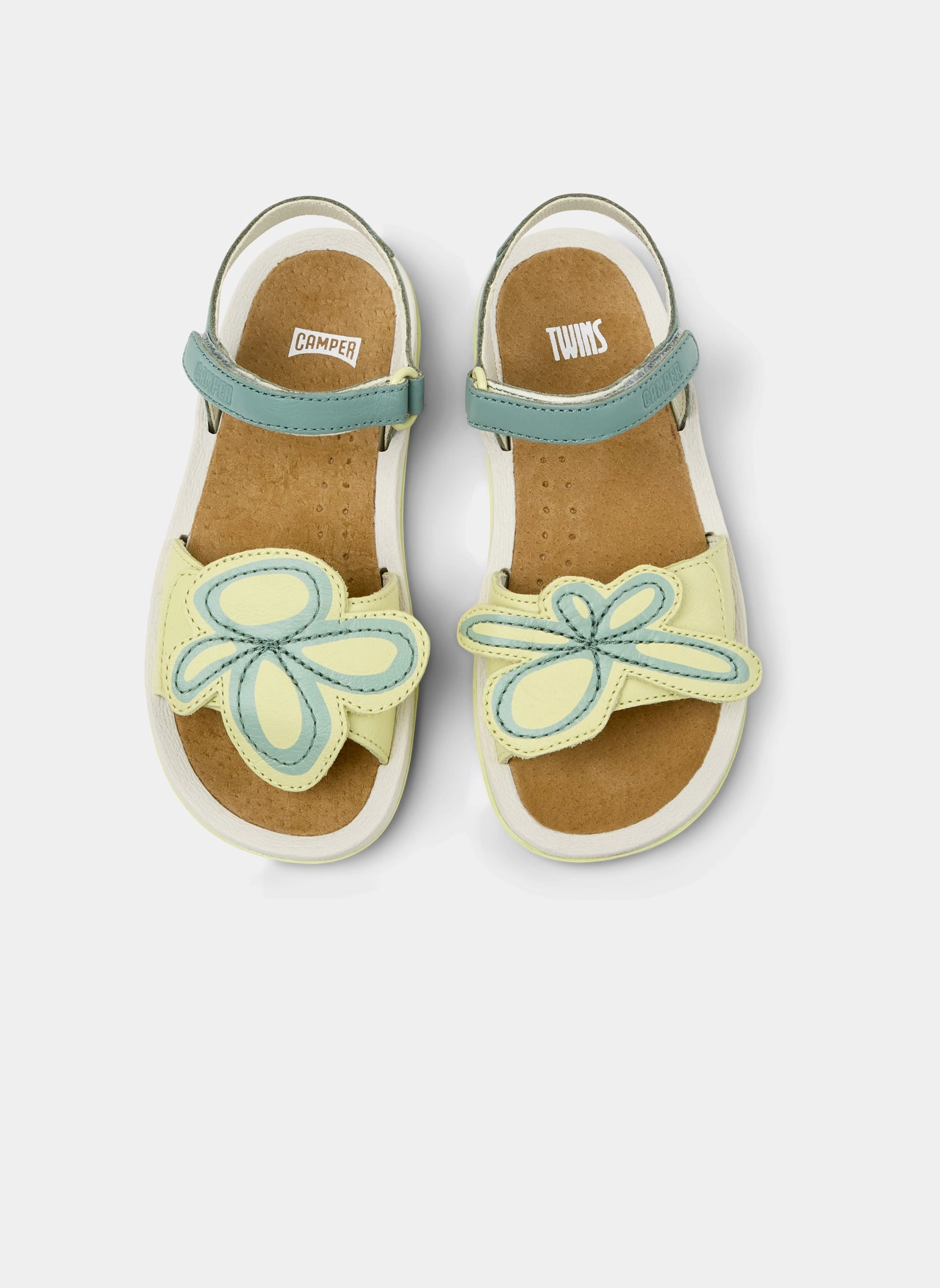 Sandals Kids Camper Twins Resilient Grip Hyper Compression Cushion