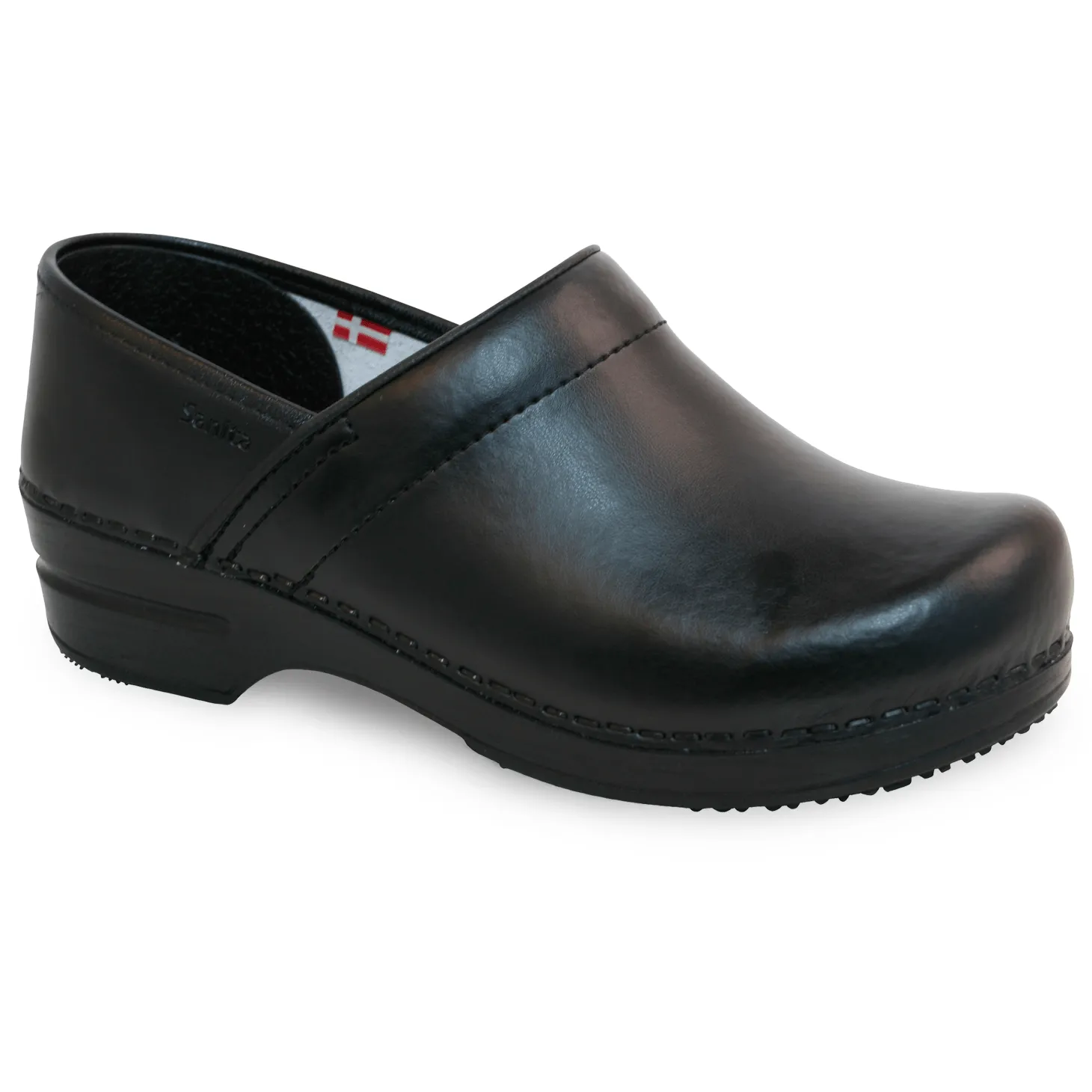 Sanita Aubrey Women's PU-coated Leather Nursing Clog
