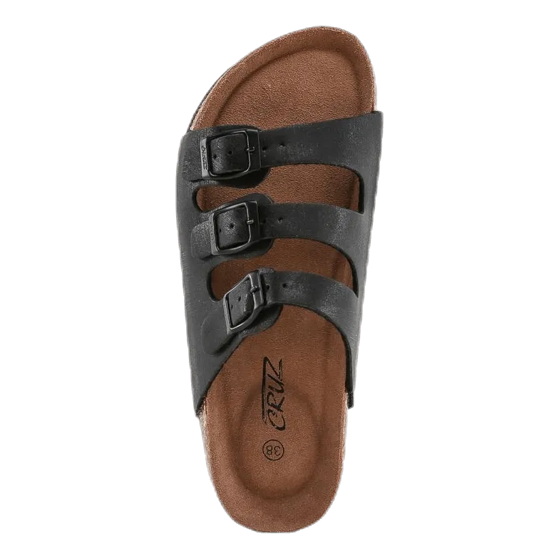 Santa Cork Sandals Black