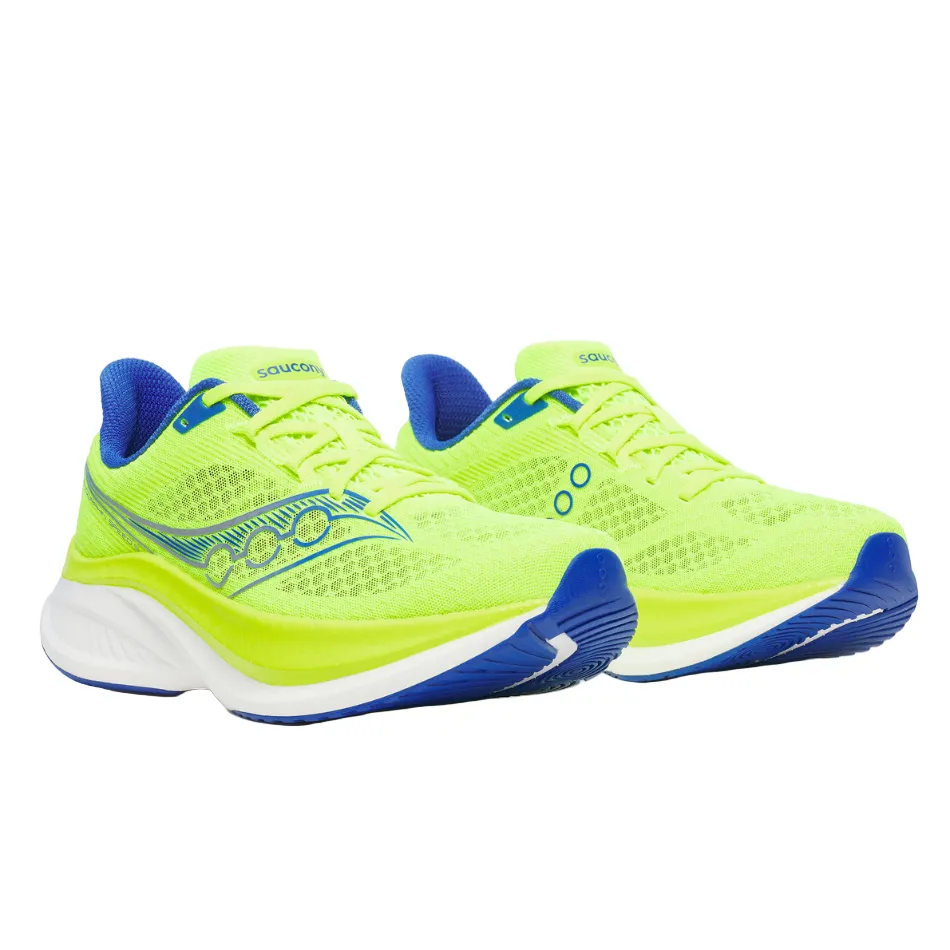 Saucony Men's Endorphin Speed 5 Running Shoes in Citron/Lapis - Online Exclusive Sturdy breathability Quick Dry Liner
