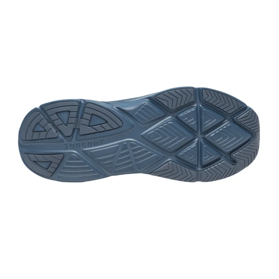 Saucony Men's Guide 18 Running Shoes in Fossil/Dusk AW25 high - traction sole technology - brand shoes