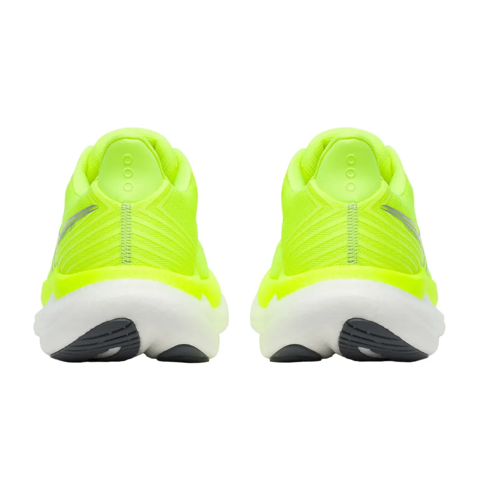 Outdoor Walks Smooth Transition Heel Saucony Men's Triumph 23 Running Shoes in Citron - Online Exclusive