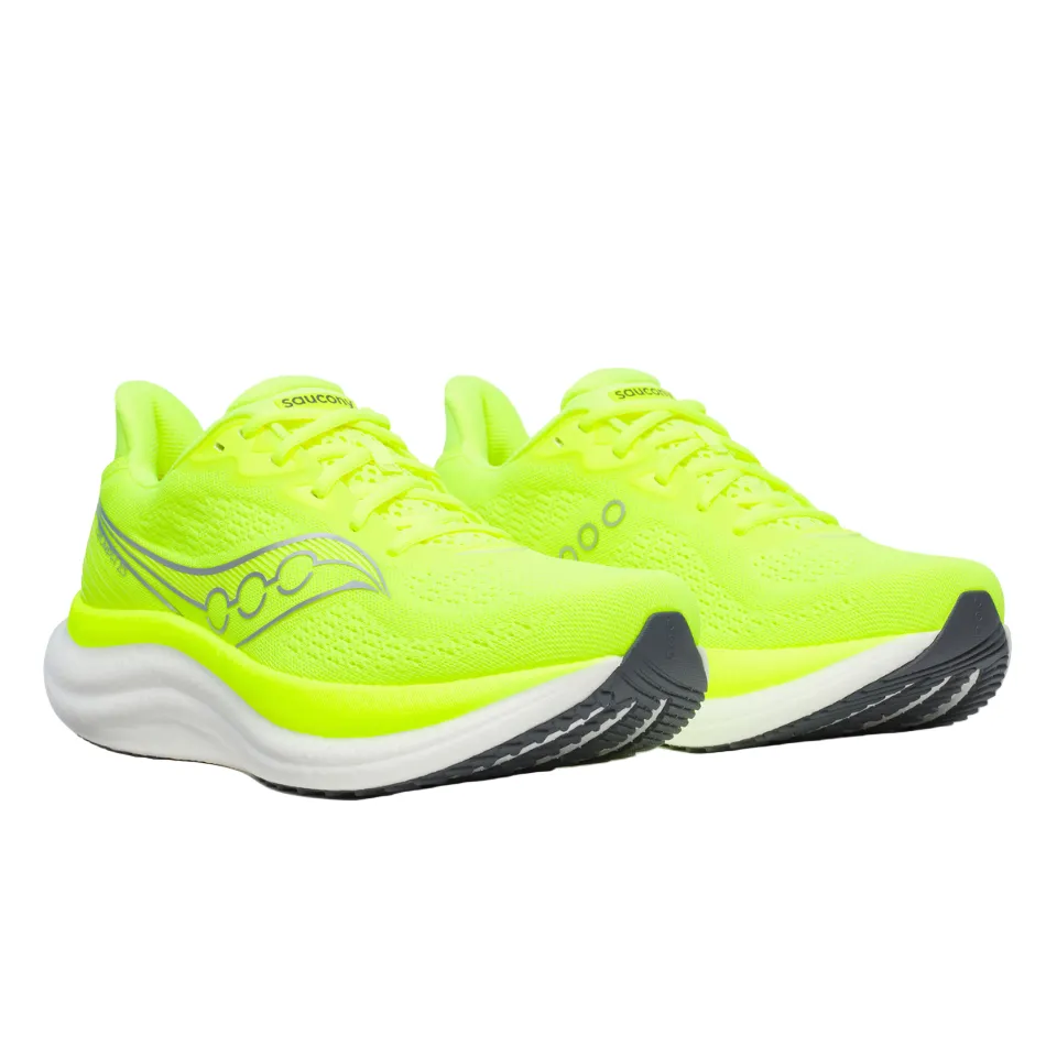 Saucony Men's Triumph 23 Running Shoes in Citron - Online Exclusive Smart Casual