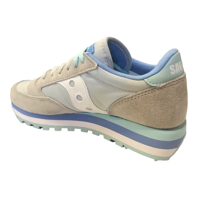 Heat Dissipating Design multi - color Saucony Original Scarpa sneakers da donna Jazz Triple S60530-20 grigio blu chiaro