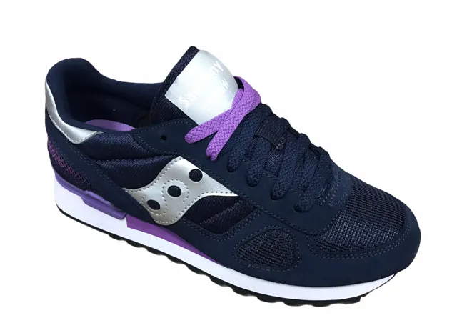 Saucony Original scarpa sneakers da donna Shadow S1108-797 blu-viola Versatile Performance entry - level running shoes