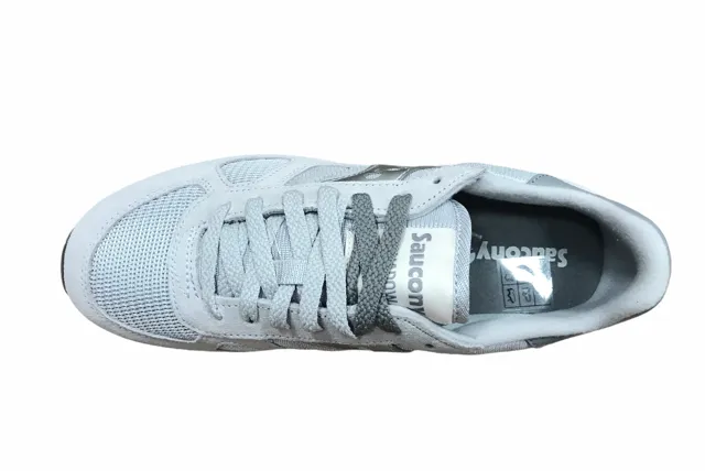 campus - runner Dynamic Stability Plate Saucony Original scarpa sneakers da donna Shadow S1108-803 grigio argento