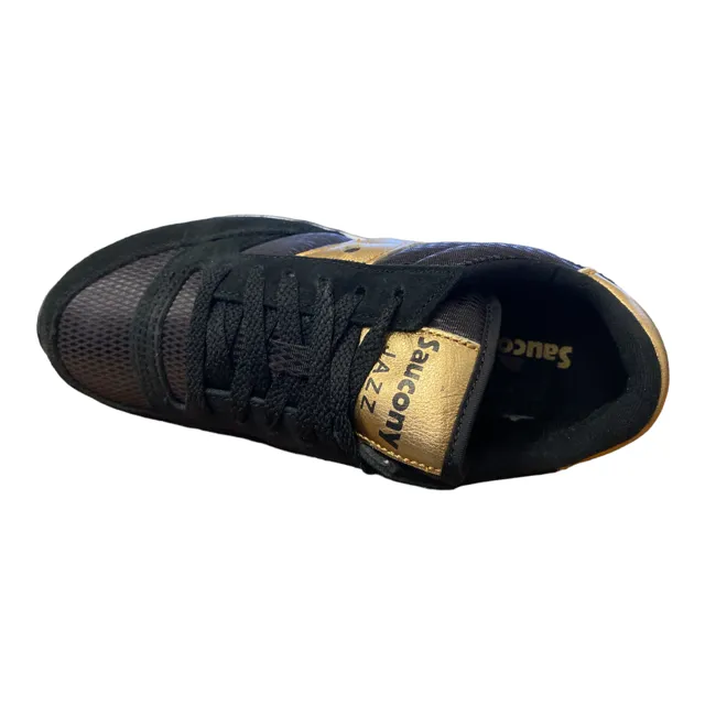 Saucony Original Sneakers da donna Jazz Original S1044 521 black-gold synthetic upper versatility