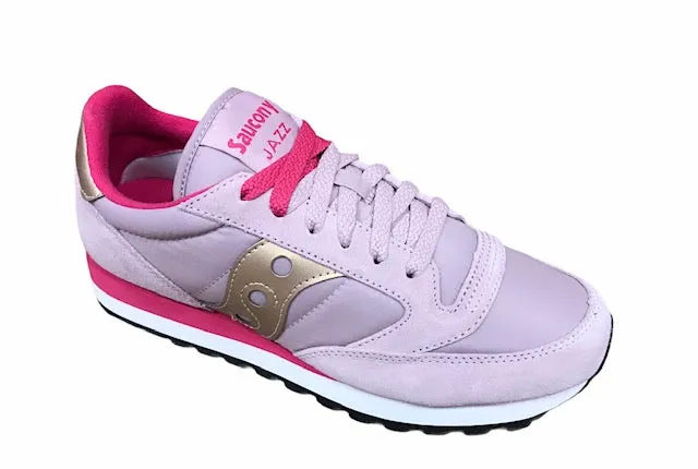 running in well - maintained tracks shoes Saucony Original sneakers da donna Jazz S1044-632 rosa