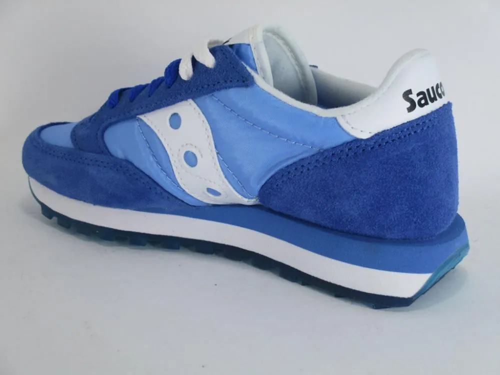 Saucony Originals scarpa sneakers da donna Jazz 1044 260 blu bianco zip - up shoes Air Mesh