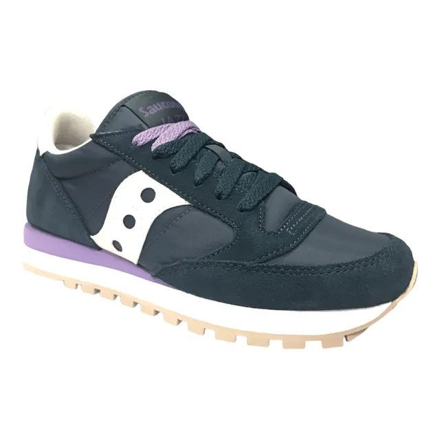 road running shoe elements Saucony Originals scarpa sneakers da donna Jazz Original S1044-640 blu-viola